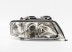 AD A6 97->01 head lamp R H1/H7 man/electrical with bulbs HELLA