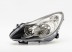 OP Corsa 06->11 head lamp L H1/H7 black rim electrical TYC
