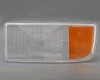 MB Actros 96->02 head lamp glass L yellow corner DEPO