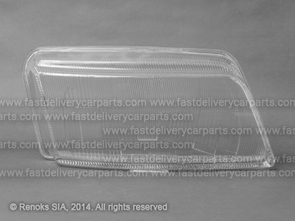 AD A4 95->99 head lamp glass R H4 DJ AUTO