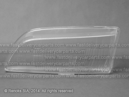 TT Corolla 92->97 head lamp glass L DEPO