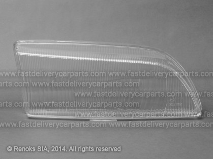 TT Corolla 92->97 head lamp glass R DEPO