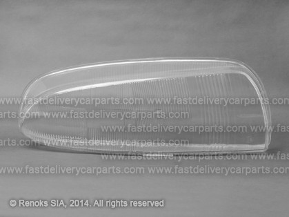 FD Fiesta 95->99 head lamp glass R