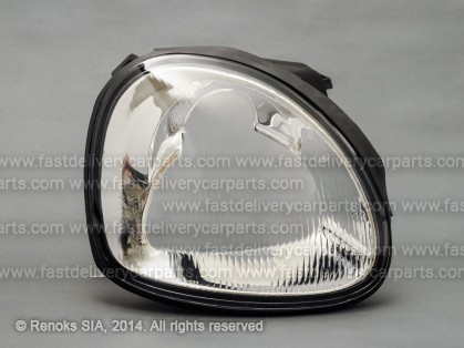 FD Scorpio 95-> head lamp glass R BOSCH