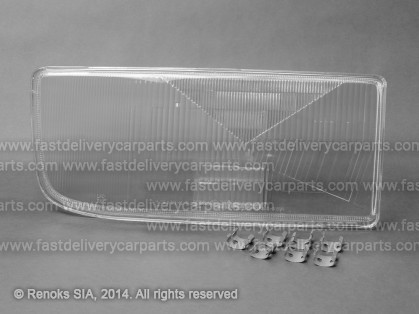 MB Actros 96->02 head lamp glass R DEPO