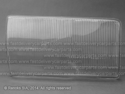 MB W123 75->85 head lamp glass L without 