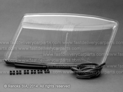 SAAB 93 98->03 head lamp glass L VALEO