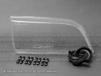 VV S40 96->00 head lamp glass R 96->98 DJ AUTO