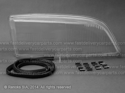 VV S70 97->00 head lamp glass R DJ AUTO