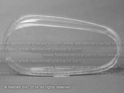 VW Golf 98->03 head lamp glass R plastic lens