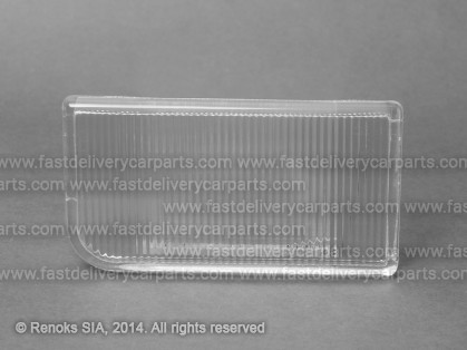 VW Passat 93->96 fog lamp glass w/o frame L