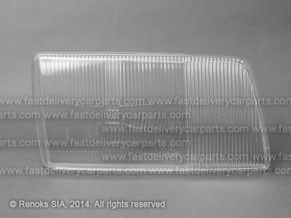 MB S W126 80->91 head lamp glass R MARELLI