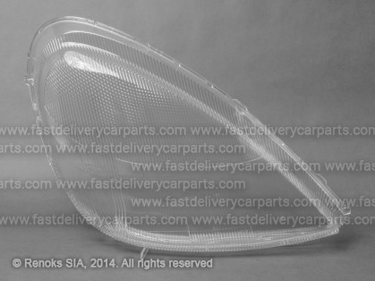 MB A W168 97->04 head lamp glass R MARELLI 97->01