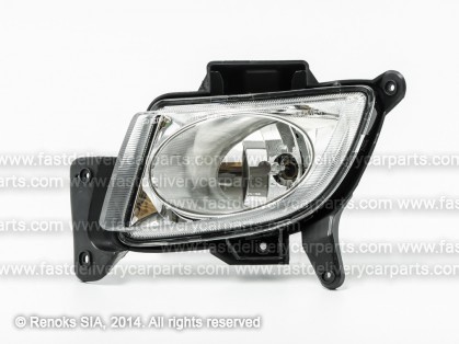 HY i30 07->12 fog lamp L DEPO