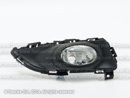 MZ 3 03->09 miglas lukturis 3D/5D R H11 ar rāmīti TYC