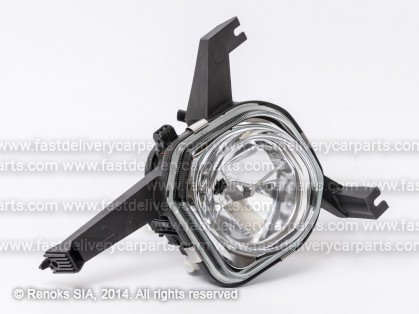 PG 306 99->01 miglas lukturis R H1 CLEAR apaļš TYC