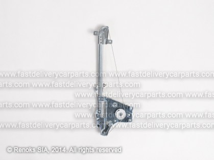SAAB 95 97->05 loga pacēlāja mehānisms aizmugures L bez motoriņa