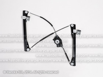 VW Golf 98->03 loga pacēlāja mehānisms priekšas R bez motoriņa 3D