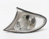 BMW 3 E46 01->05 corner lamp white L silver rim with bulb holder TYC