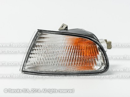 HN Civic 91->95 corner lamp 3D white L set with bulb and bulbholder DEPO