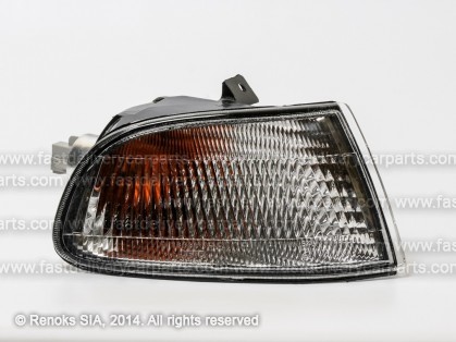 HN Civic 91->95 corner lamp 3D white R set with bulb and bulbholder DEPO