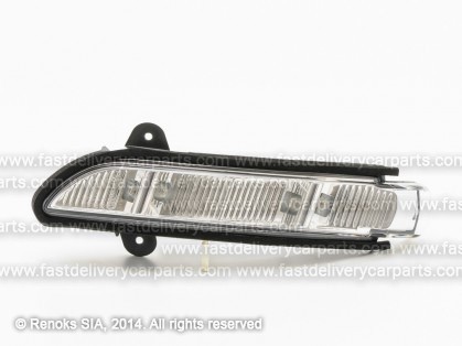 MB CLS C219 04->11 corner lamp in mirror L white ULO