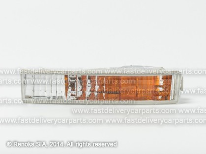 HN Prelude 92->96 corner lamp in bumper white L 94-> DEPO