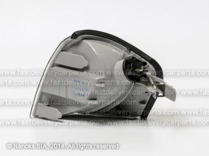 MB C W202 93->00 corner lamp white/smoked R TYC