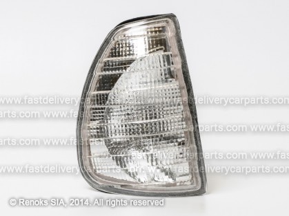 MB W123 75->85 corner lamp white R TYC