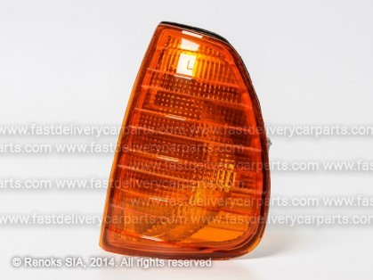 MB W123 75->85 corner lamp yellow L DEPO