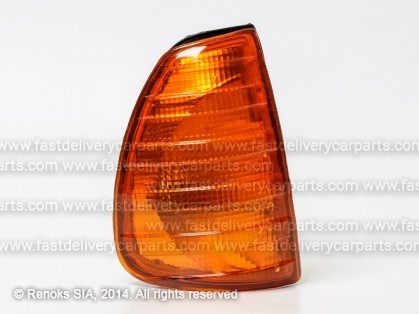 MB W123 75->85 corner lamp yellow R DEPO