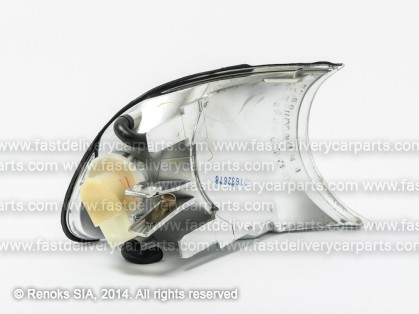 BMW 3 E46 98->01 COUPE corner lamp white L yellow bulb with bulb and socket DEPO