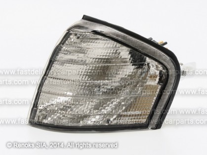 MB C W202 93->00 corner lamp white/smoked L