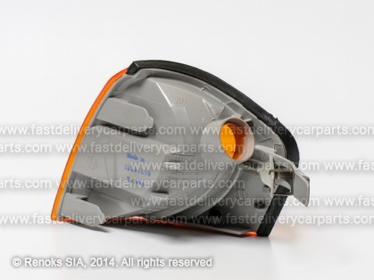MB C W202 93->00 corner lamp yellow R with bulb holder TYC
