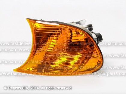 BMW 3 E46 98->01 COUPE corner lamp yellow L MARELLI