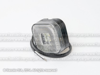 Габарит универсальный белый 64x64 LED 12/24V