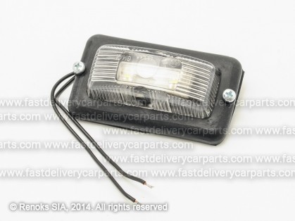 Габарит универсальный белый 50x95x30 LED 12/24V