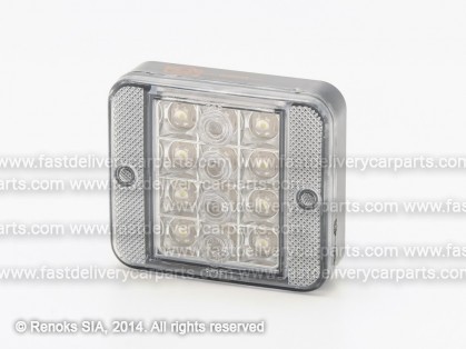 Reversing lamp 87x74x26 12V LED