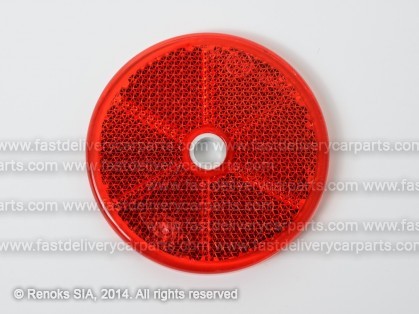 Отражатель круглый красный 59mm