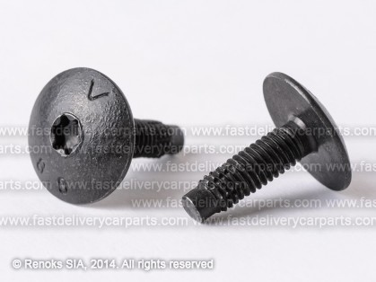 PG skrūve melna cinkota 6.0X17MM 6N0807199 742723 N90740701 48045900 skat pēc koda