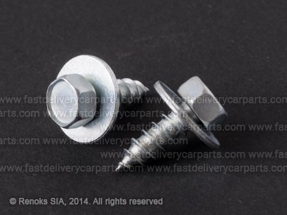 BMW screw self tapping 6.3X19MM with washer 15MM galvanized steel 12138530118 2022203 311821143