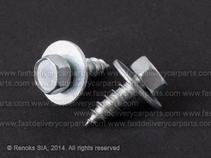 BMW skrūve pašuzgriezoša gaiša 6.3X19MM ar paplāksni 18MM cinkota 12138530118 2022203 311821143