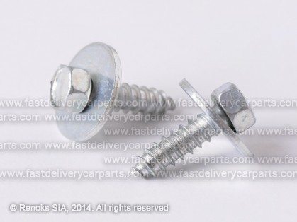 FD skrūve pašuzgriezoša gaiša 5.3X16MM ar paplāksni 18MM cinkota 2026706 41308 45099