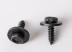 AD screw self tapping black 4.8X12MM with washer 15MM 40523Z 10pcs