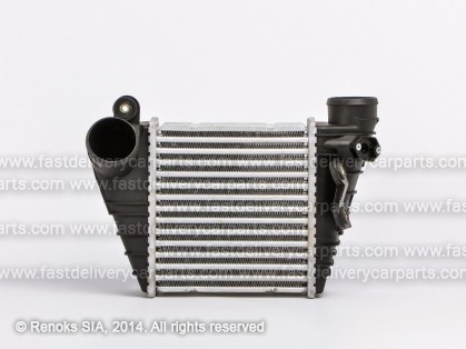 SK Octavia 97->00 радиатор интеркулера 1.8T/1.9TDi 183X193X85 RA96847 (смотреть VW Golf 98->)