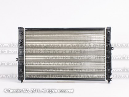 AD A4 95->99 радиатор 1.6/1.8-20V/1.8T/1.9D-TDi 637X395 VALEO