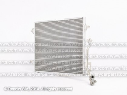 AD A4 95->99 радиатор кондиционера 610X420X16 без осушителя 1.9D/2.5D SRLine