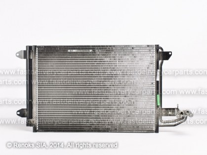 AD A3 03->08 condenser 580X390X17 with integrated receiver dryer 1.6/2.0/3.2/1.9D/2.0D SRLine