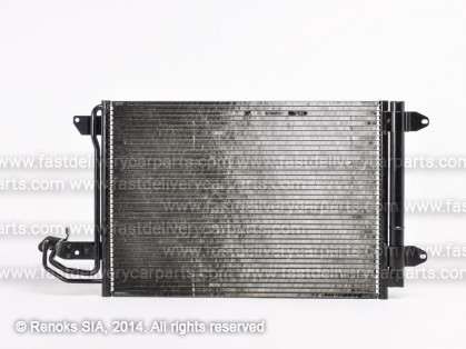 AD A3 03->08 radiators KOND 580X395X16 ar iebūvētu sausinātāju 1.6/2.0/3.2/1.9D/2.0D