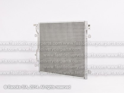 AD A4 01->04 condenser 615X410X16 without dryer 1.6/1.8T/2.0/2.4/3.0/1.9D/2.5D
